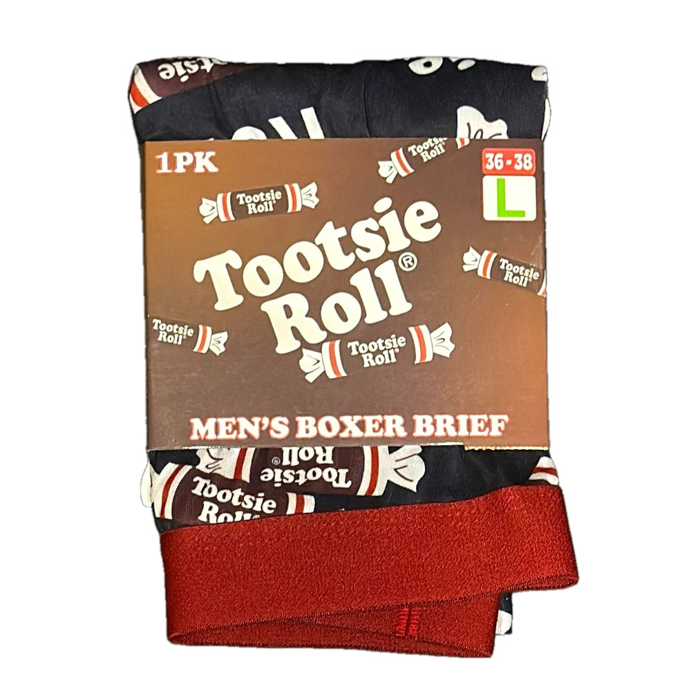 Mens Tootsie Rolls Licensed Boxer Briefs - Size Large - NWT